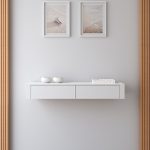 Consola Recibidor Modelo Love Blanca Colgada