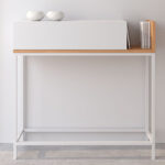 Consola recibidor Moma blanca