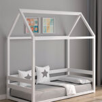 Cama Montessori blanca