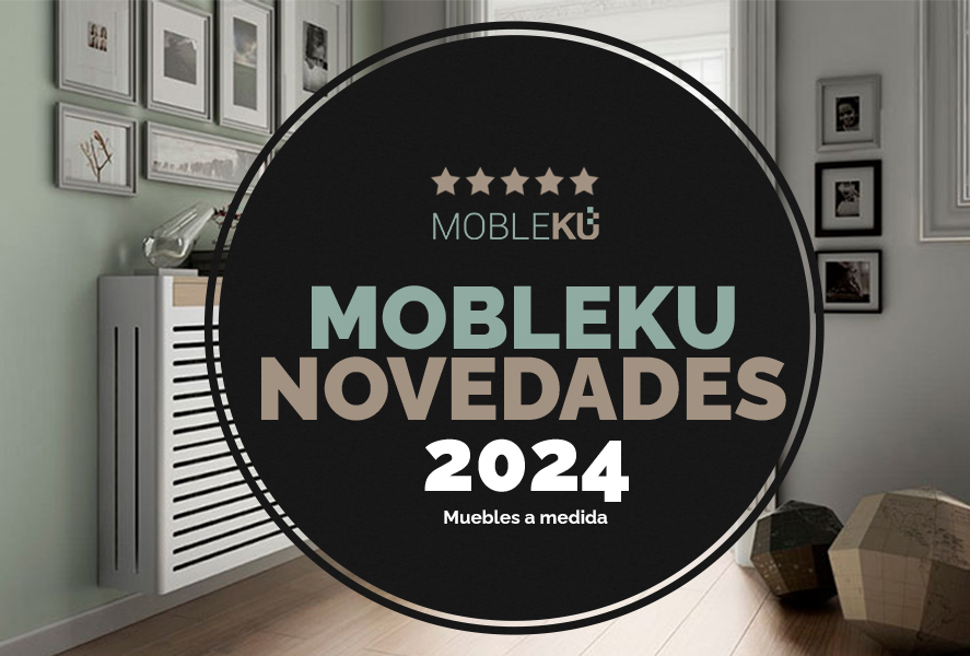 Cubreradiador con estantería abierta – Mobleku