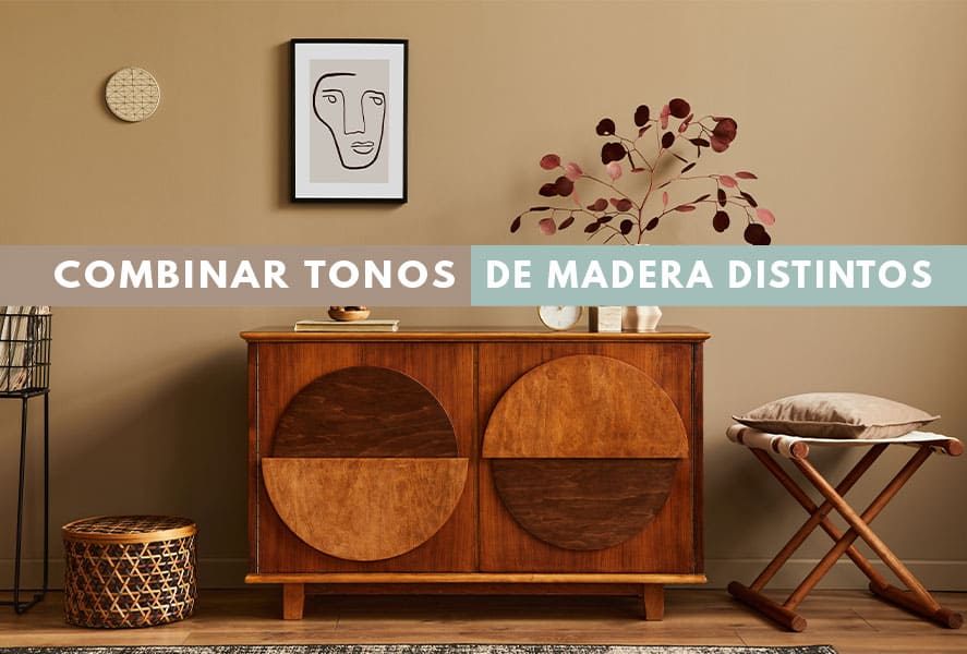 Cómo combinar distintos tonos de madera en una estancia